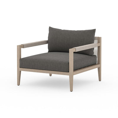 Four Hands Sherwood Outdoor Chair - Washed Brown-Patio Pelican