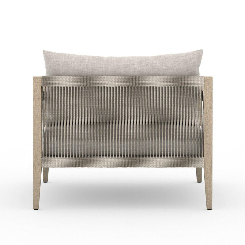Four Hands Sherwood Outdoor Chair - Washed Brown-Patio Pelican