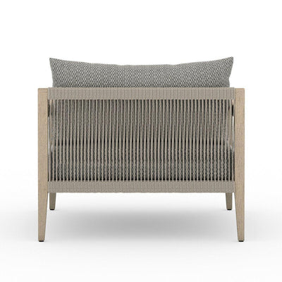 Four Hands Sherwood Outdoor Chair - Washed Brown-Patio Pelican