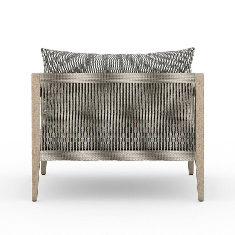 Four Hands Sherwood Outdoor Chair - Washed Brown-Patio Pelican