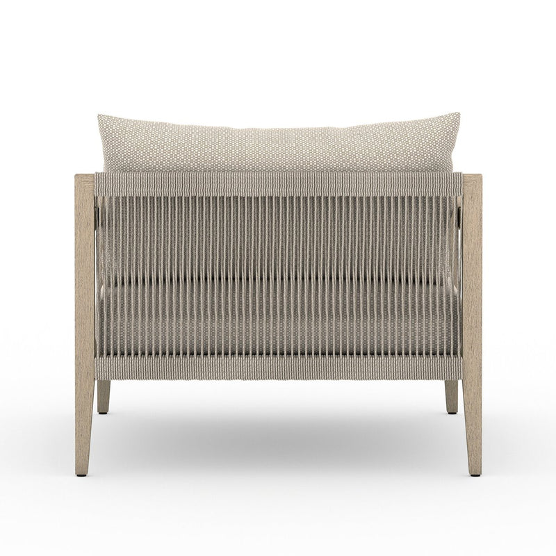 Four Hands Sherwood Outdoor Chair - Washed Brown-Patio Pelican