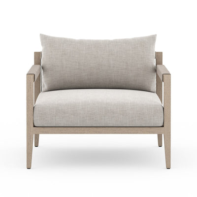 Four Hands Sherwood Outdoor Chair - Washed Brown-Patio Pelican