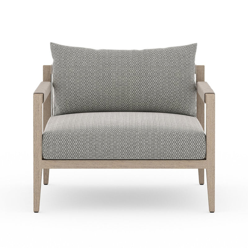 Four Hands Sherwood Outdoor Chair - Washed Brown-Patio Pelican