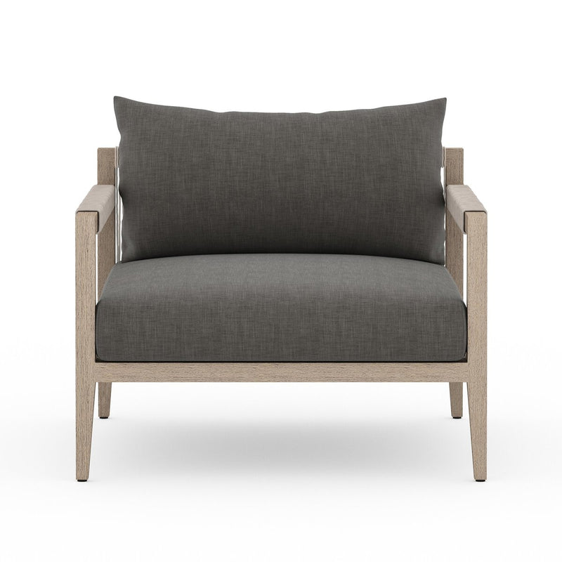Four Hands Sherwood Outdoor Chair - Washed Brown-Patio Pelican