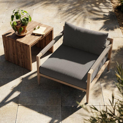 Four Hands Sherwood Outdoor Chair - Washed Brown-Patio Pelican