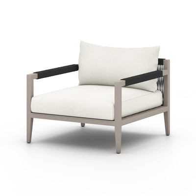 Four Hands Sherwood Outdoor Chair - Weathered Grey-Patio Pelican