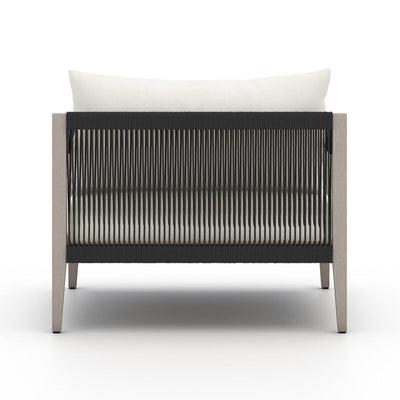 Four Hands Sherwood Outdoor Chair - Weathered Grey-Patio Pelican