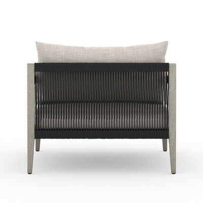 Four Hands Sherwood Outdoor Chair - Weathered Grey-Patio Pelican