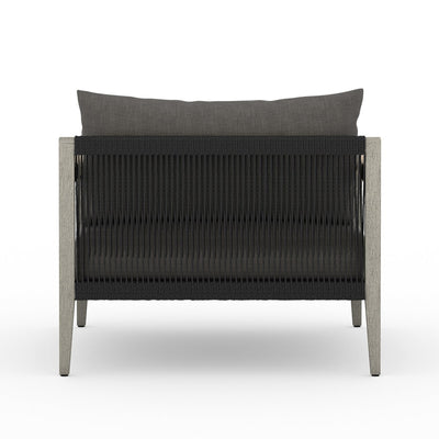 Four Hands Sherwood Outdoor Chair - Weathered Grey-Patio Pelican