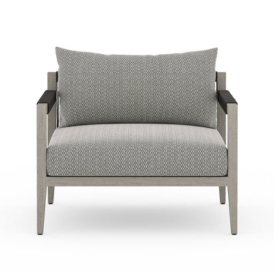 Four Hands Sherwood Outdoor Chair - Weathered Grey-Patio Pelican