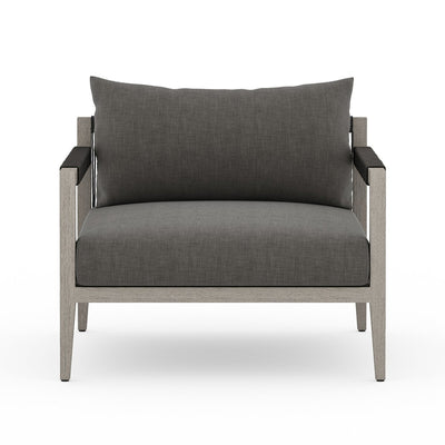 Four Hands Sherwood Outdoor Chair - Weathered Grey-Patio Pelican