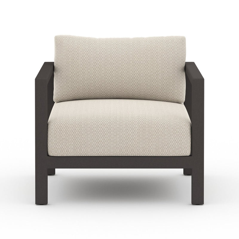 Four Hands Sonoma Outdoor Chair - Bronze-Patio Pelican