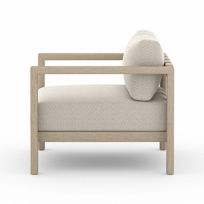 Four Hands Sonoma Outdoor Chair - Washed Brown-Patio Pelican