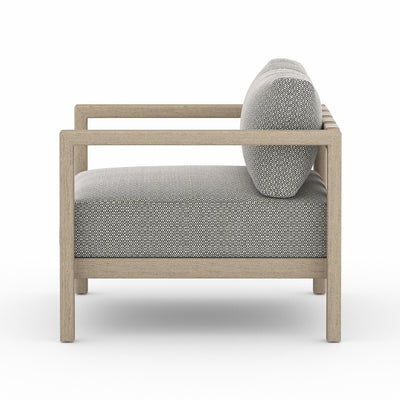 Four Hands Sonoma Outdoor Chair - Washed Brown-Patio Pelican