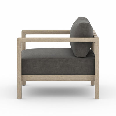 Four Hands Sonoma Outdoor Chair - Washed Brown-Patio Pelican