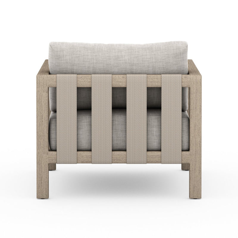 Four Hands Sonoma Outdoor Chair - Washed Brown-Patio Pelican