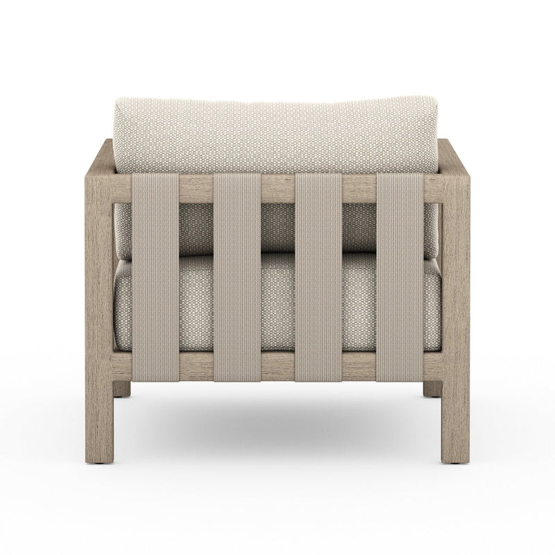 Four Hands Sonoma Outdoor Chair - Washed Brown-Patio Pelican