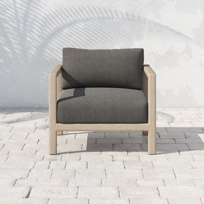 Four Hands Sonoma Outdoor Chair - Washed Brown-Patio Pelican