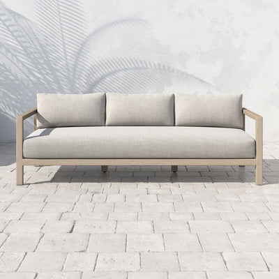 Four Hands Sonoma Outdoor Sofa – Washed Brown-Patio Pelican