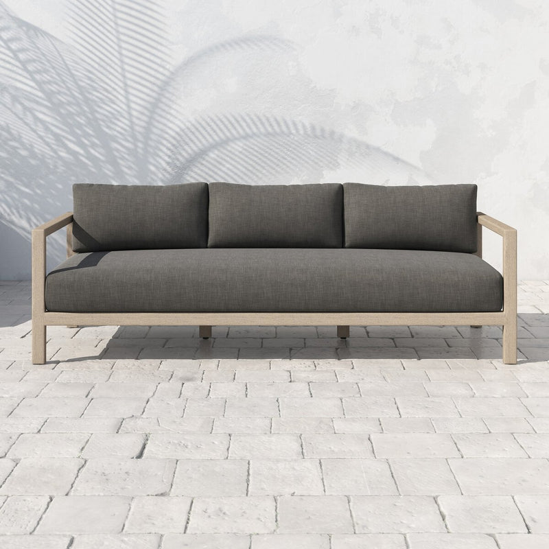 Four Hands Sonoma Outdoor Sofa – Washed Brown-Patio Pelican