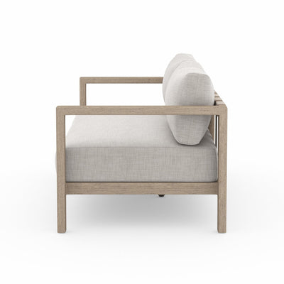 Four Hands Sonoma Outdoor Sofa – Washed Brown-Patio Pelican