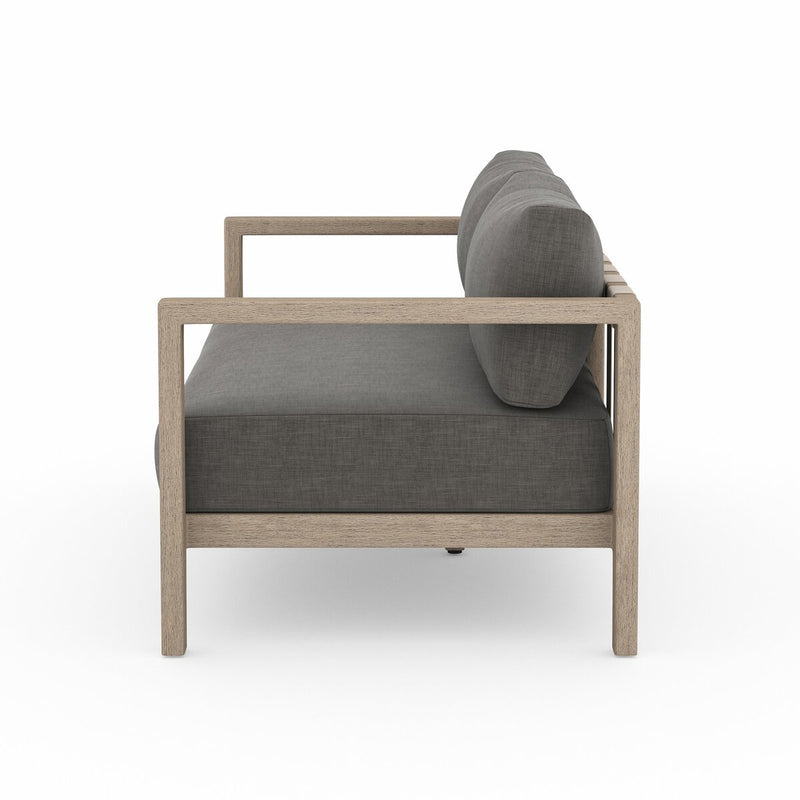 Four Hands Sonoma Outdoor Sofa – Washed Brown-Patio Pelican