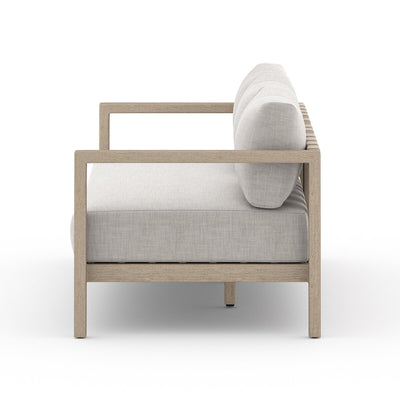 Four Hands Sonoma Outdoor Sofa – Washed Brown-Patio Pelican