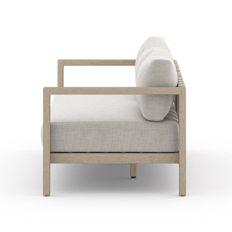 Four Hands Sonoma Outdoor Sofa – Washed Brown-Patio Pelican