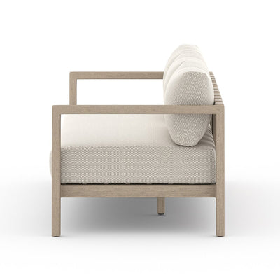 Four Hands Sonoma Outdoor Sofa – Washed Brown-Patio Pelican
