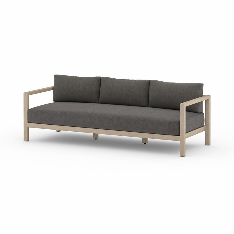 Four Hands Sonoma Outdoor Sofa – Washed Brown-Patio Pelican