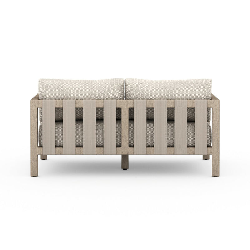 Four Hands Sonoma Outdoor Sofa – Washed Brown-Patio Pelican