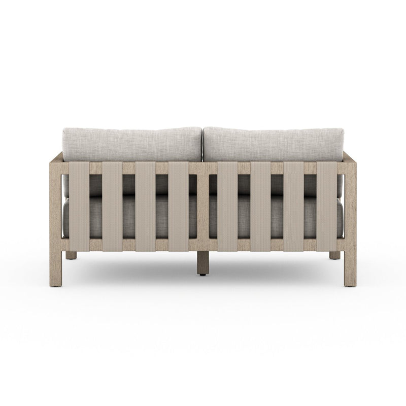 Four Hands Sonoma Outdoor Sofa – Washed Brown-Patio Pelican