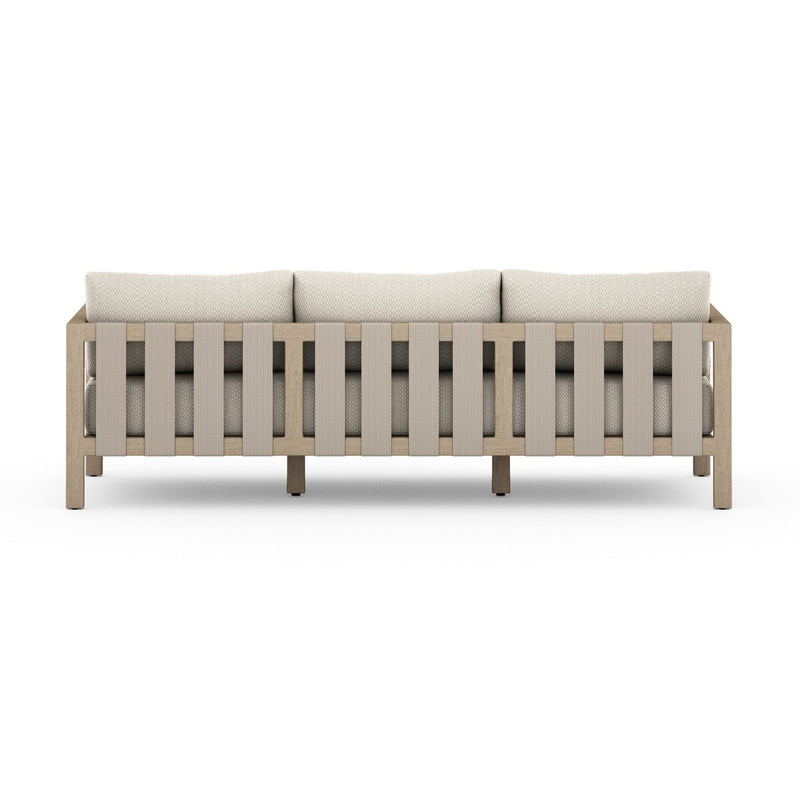 Four Hands Sonoma Outdoor Sofa – Washed Brown-Patio Pelican