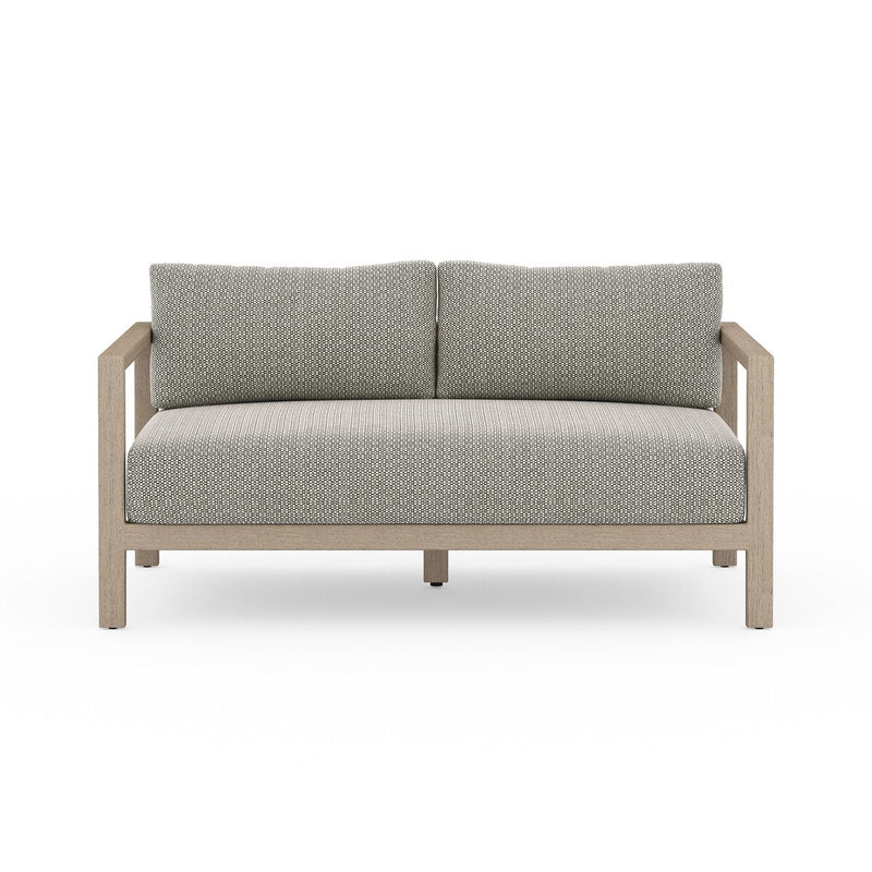 Four Hands Sonoma Outdoor Sofa – Washed Brown-Patio Pelican
