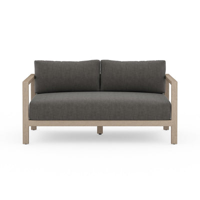 Four Hands Sonoma Outdoor Sofa – Washed Brown-Patio Pelican