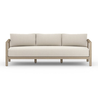 Four Hands Sonoma Outdoor Sofa – Washed Brown-Patio Pelican