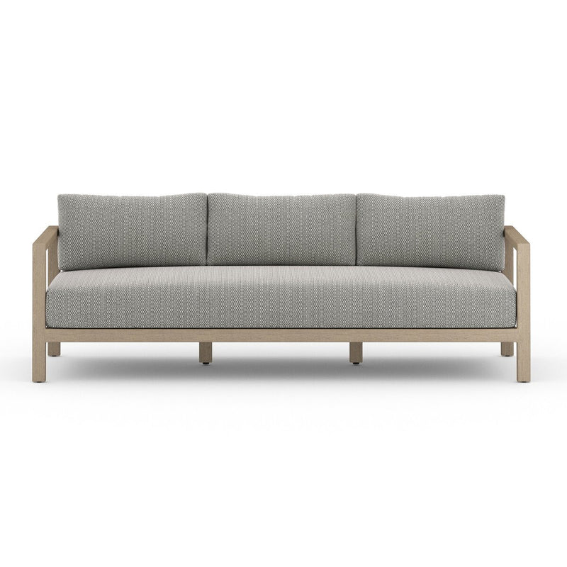 Four Hands Sonoma Outdoor Sofa – Washed Brown-Patio Pelican