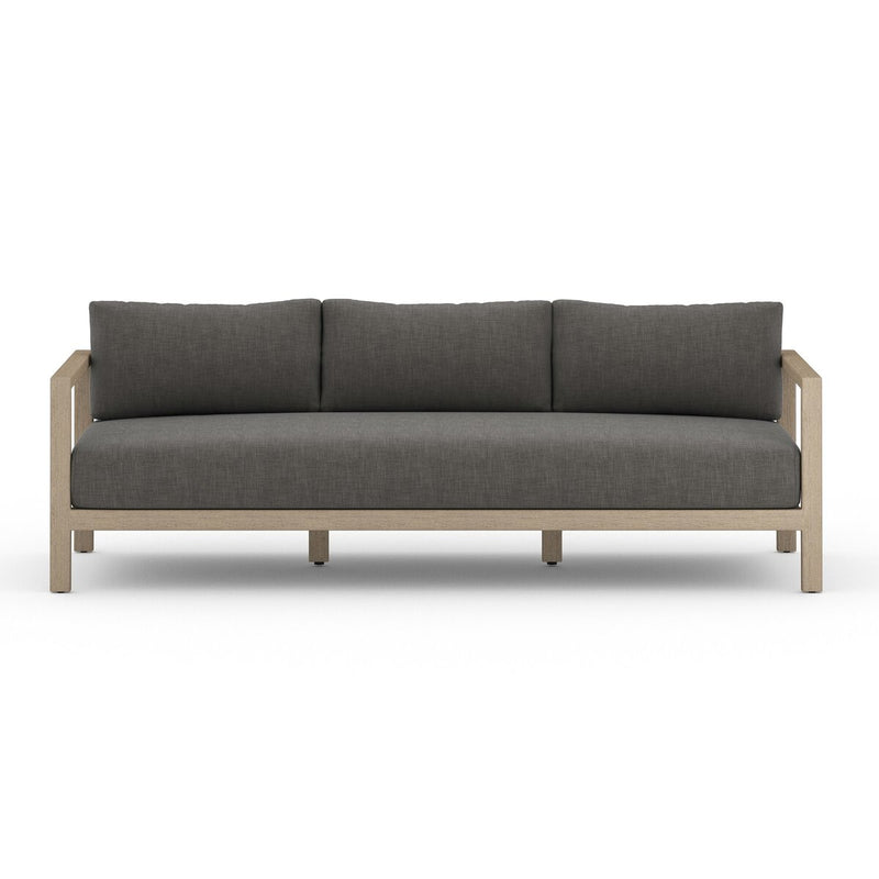 Four Hands Sonoma Outdoor Sofa – Washed Brown-Patio Pelican