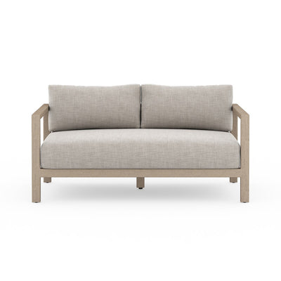 Four Hands Sonoma Outdoor Sofa – Washed Brown-Patio Pelican