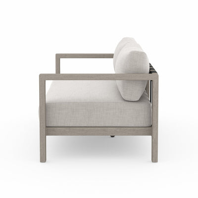 Four Hands Sonoma Outdoor Sofa – Weathered Grey-Patio Pelican