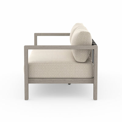 Four Hands Sonoma Outdoor Sofa – Weathered Grey-Patio Pelican