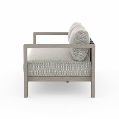 Four Hands Sonoma Outdoor Sofa – Weathered Grey-Patio Pelican