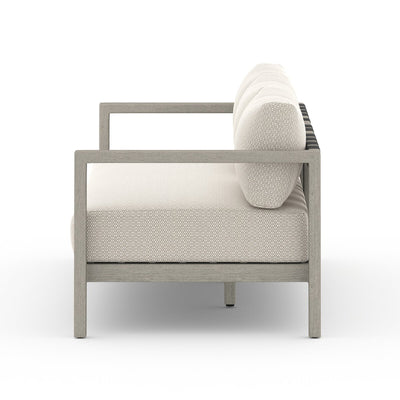 Four Hands Sonoma Outdoor Sofa – Weathered Grey-Patio Pelican
