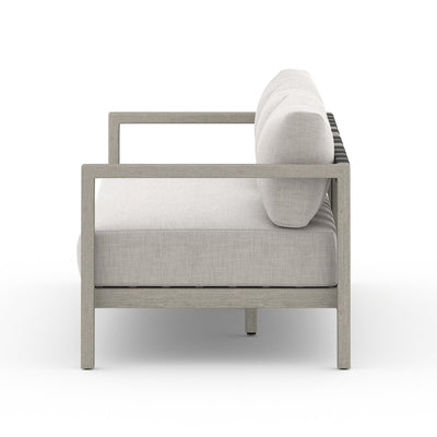 Four Hands Sonoma Outdoor Sofa – Weathered Grey-Patio Pelican
