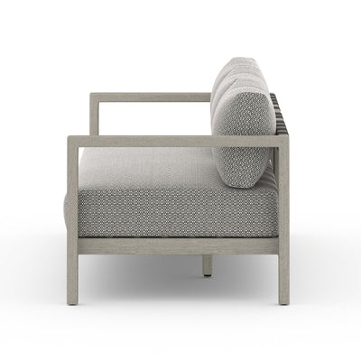Four Hands Sonoma Outdoor Sofa – Weathered Grey-Patio Pelican