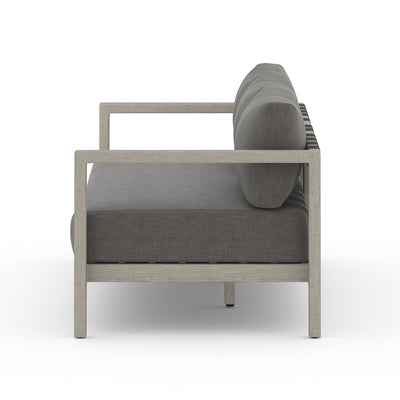 Four Hands Sonoma Outdoor Sofa – Weathered Grey-Patio Pelican