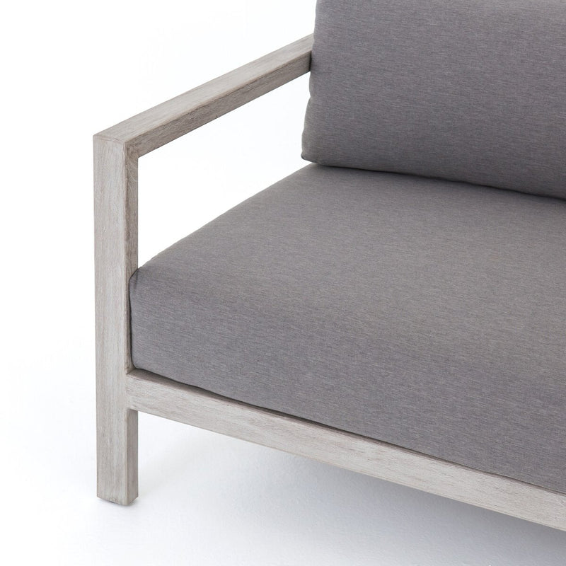 Four Hands Sonoma Outdoor Sofa – Weathered Grey-Patio Pelican