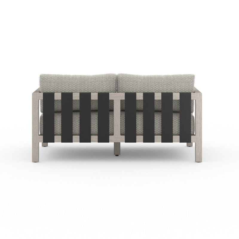 Four Hands Sonoma Outdoor Sofa – Weathered Grey-Patio Pelican