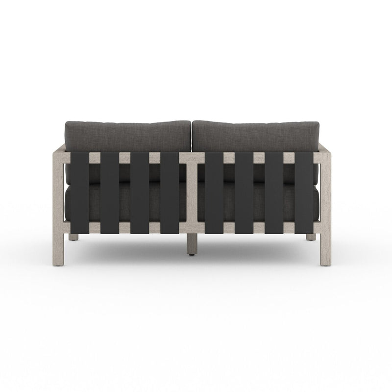 Four Hands Sonoma Outdoor Sofa – Weathered Grey-Patio Pelican