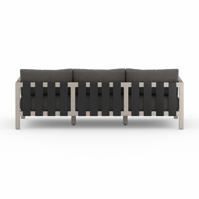 Four Hands Sonoma Outdoor Sofa – Weathered Grey-Patio Pelican